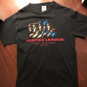 Justice League Six Flag T - Shirt